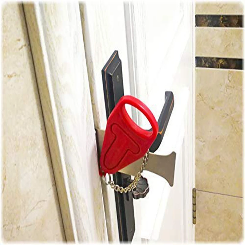 Door Lock Portable Hotel Door Lock Locks Self-Defense Door Stop Travel Travel Accommodation Stopper Lock Security Door