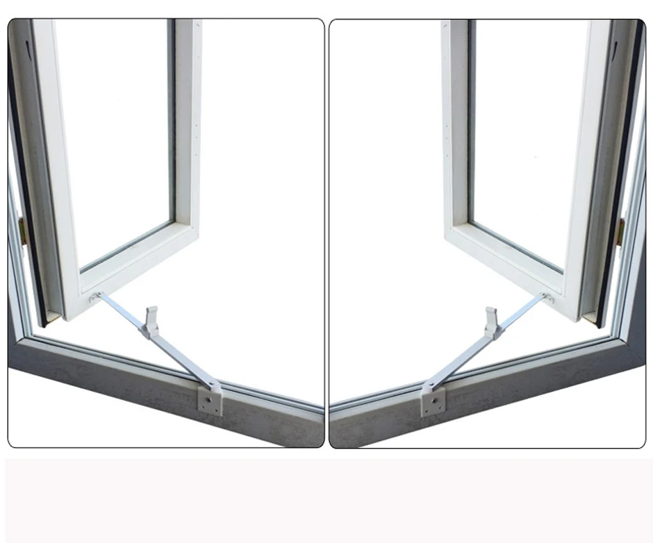 Description Picture 3 of itemPlastic Steel Window Sliding Wind Bracing Limiter Telescopic Window Fixed Limiter Angle Controller Door  Window Accessories