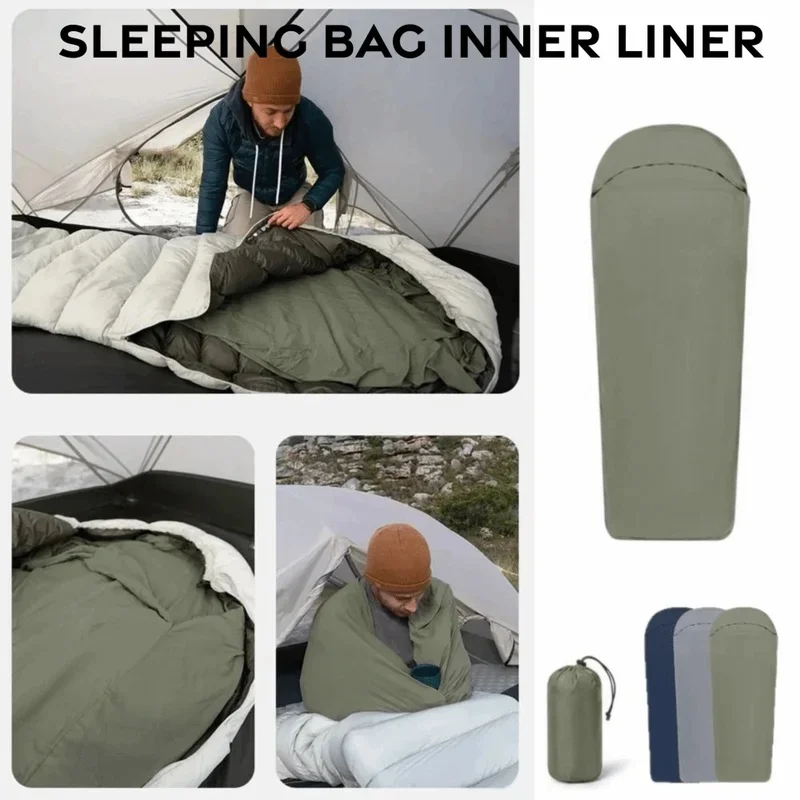  slider image of Portable Sleeping Bag Inner