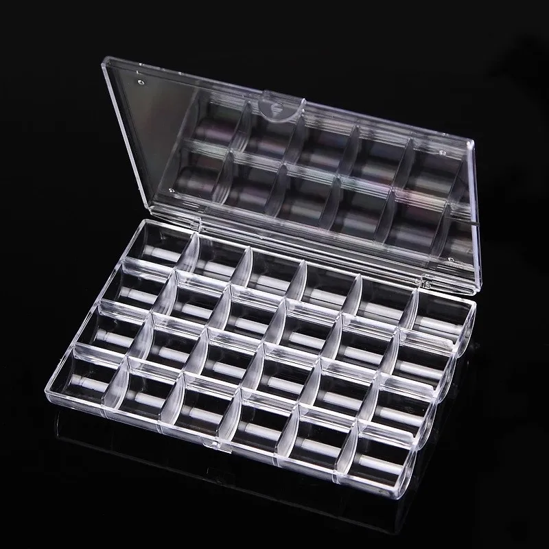 Compartment Storage Box 72 Grids Acrylic Organizer Box with 3 Drawers  Storage Containers Transparent Organizer Box for Crafts Art Supply Diamond  Painting Nail Tip Bead Earring Ring
