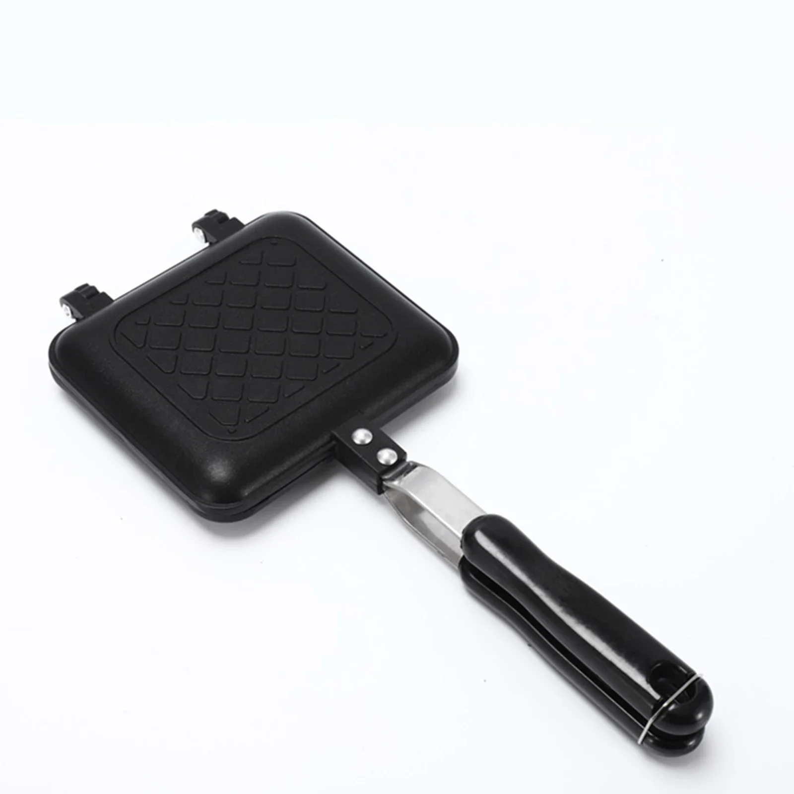 New NEW Sandwich Maker Non-stick Grilled Panini Maker With Insulated Handle Hot Sandwich Making Machine Kitchen Tools