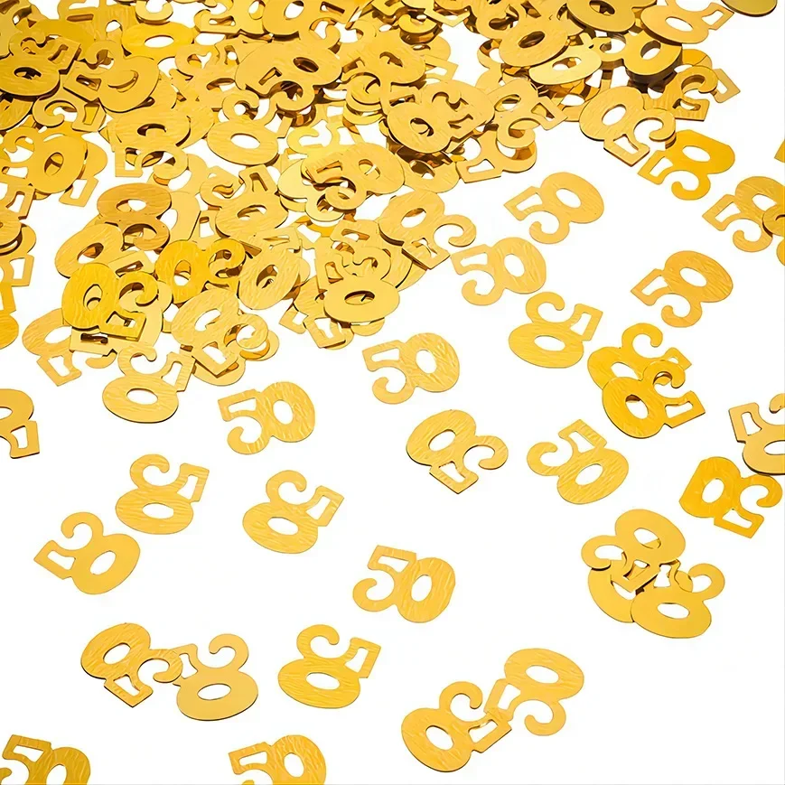 Mixed Colors PVC Gold Stars Mini 15g/bag 30 40 50 60 70 Confetti Happy Birrthday Party Decorations Baby Shower Party Supplies