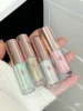 Qianyan Four-color Eyeshadow Monochrome Liquid Eyeshadow Matte Micro-flash Polarizing Eye Makeup 4