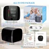LED Rechargeable Wrist Blood Pressure Monitor English / Russian / Portuguese / Spanish Voice Broadcast Tonometer BP Monitor 5