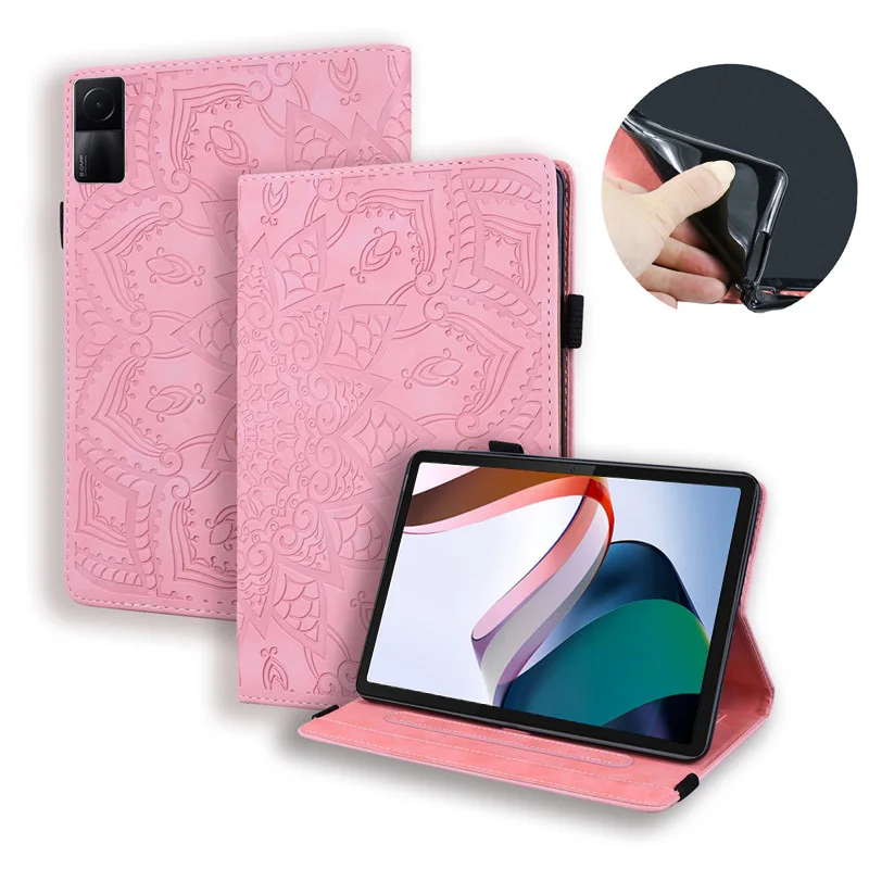 Xiaomi, Stand Back, Silicone Shell, Capa para Redmi Pad SE, 11, 2023