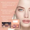 EELHOPE 18-color Eyeshadow Disc Eyeshadow Makeup Eye Colorful Disc Multi-purpose 18-color Daily Makeup Sequins Makeup Palette 6