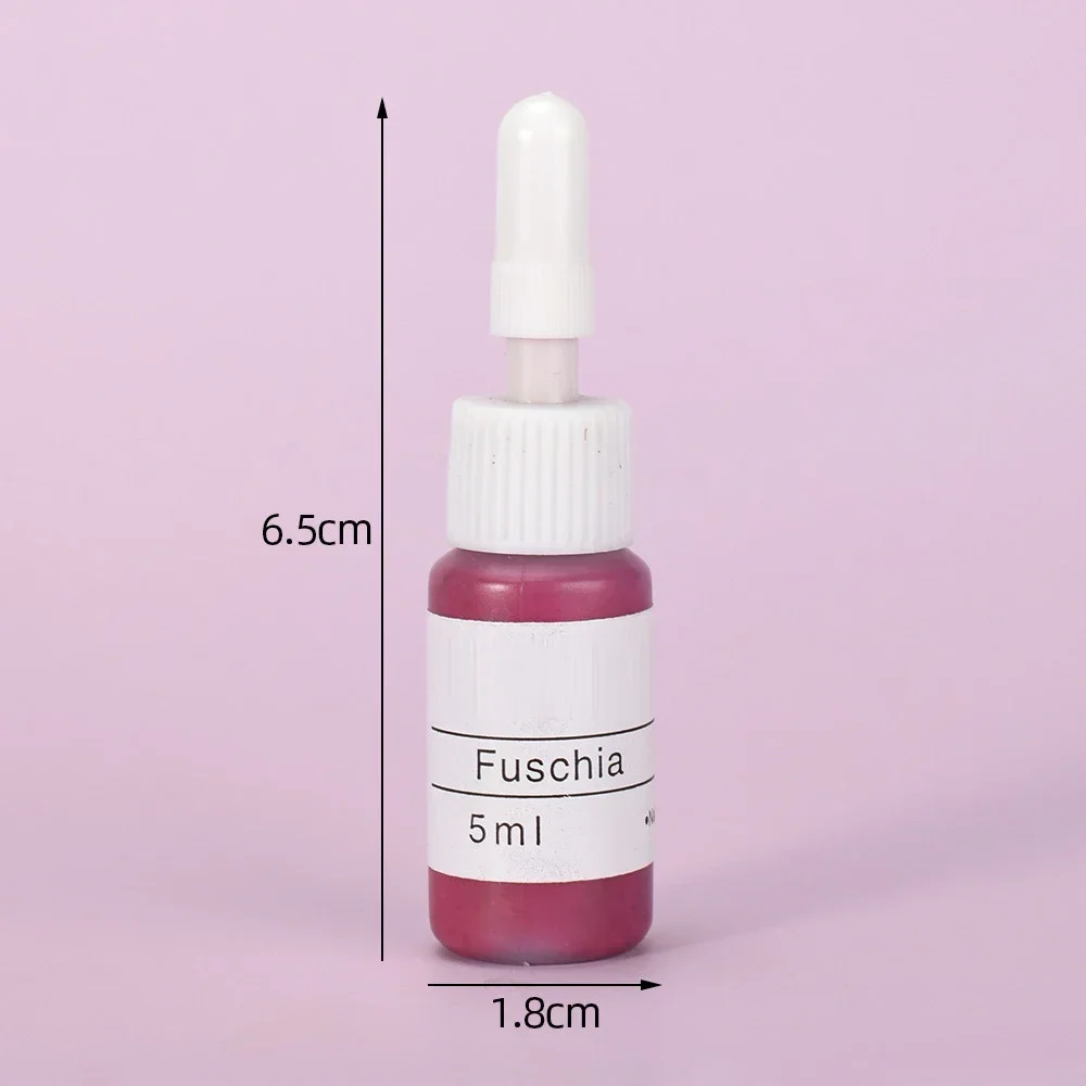 5ML Tattoo Ink Pigment Body Art Tattoo Set Professional Beauty Coating Makeup Natural Plant Pigment Permanent Ink 10pcs