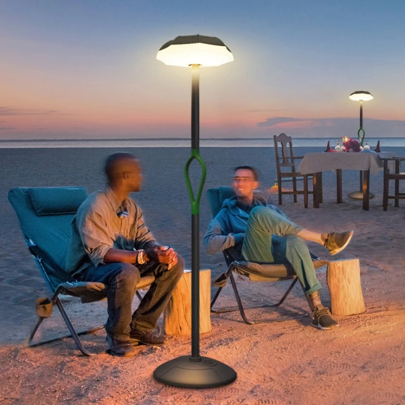 

Light Solar Beach Outdoor Portable Warm Light Terrace Restaurant Solar Beach Tent Camping