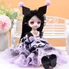 30cm New 1/6 Girl Princess Doll Set 23 Joints Movable 30cm Bjd Doll with Clothes Princess Dress Dolls Girls Birthday Gift Toys 5