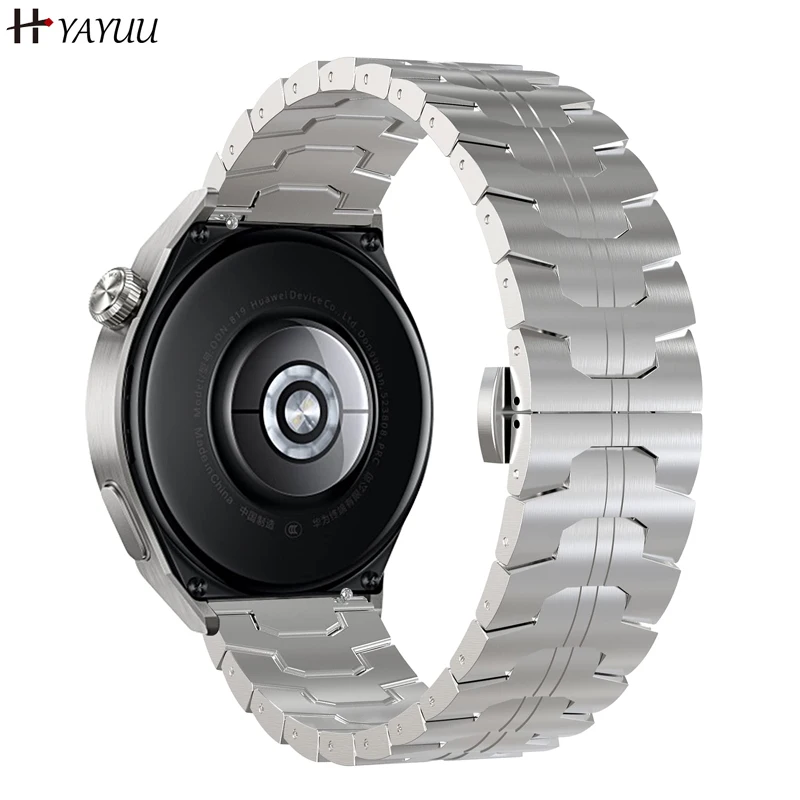 Cinturino Per Huawei Gt3 Pro 46Mm/Gt2 Pro/Gt 2E/Runner/Gt2 Cinturini Da 46Mm, Cinturini In Acciaio Inossidabile Da 22Mm Per Huawei Watch 3 Pro