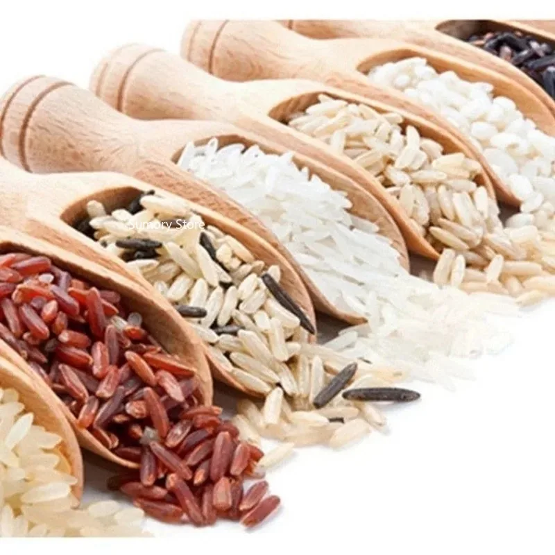 1pcs Mini Wooden Scoops Bath Salt Spoon Candy Flour Spoon Scoops Kitchen Utensils Milk Measuring Spoon