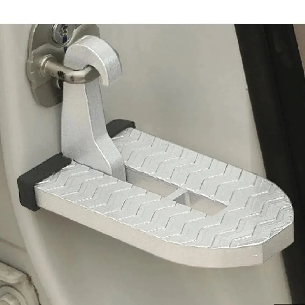 Car Pedals 1pc Aluminum Door Pedal Universal Mini Auxiliary Upper Roof Car Accessories