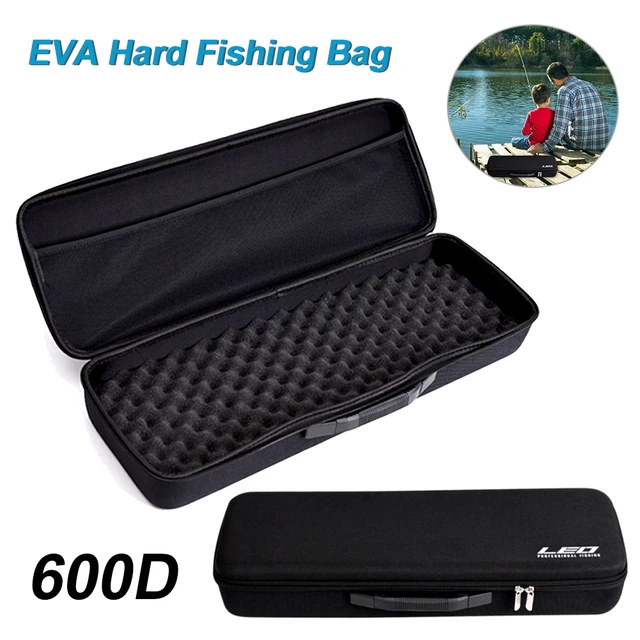 54CM Shockproof EVA Hard Fishing Bag Water Resistant Portable