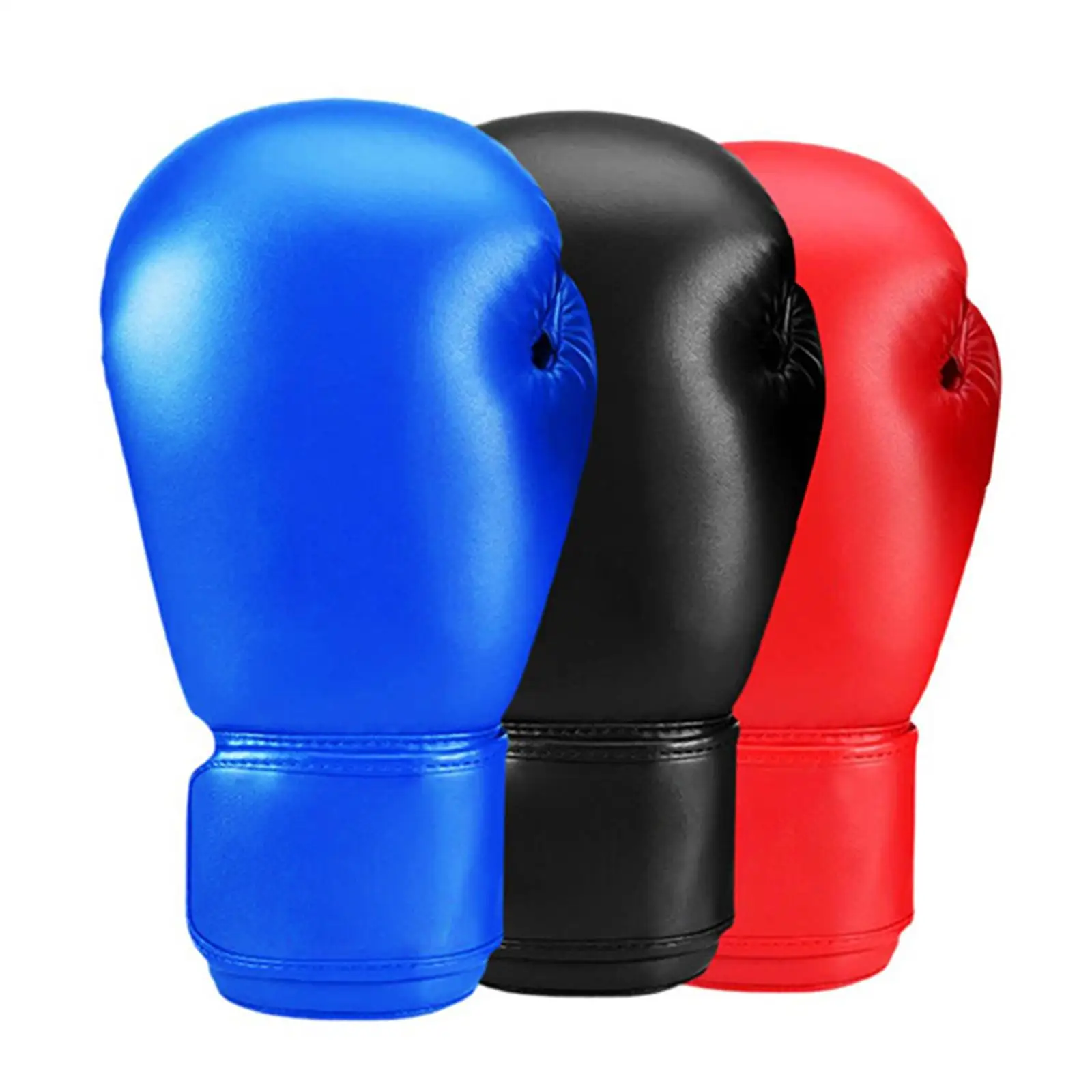 Adult Boxing Gloves Ventilation PU Leather Punching Bag Focus Mitts for Taekwondo Sparring Fitness Muay Thai Fighting Sports