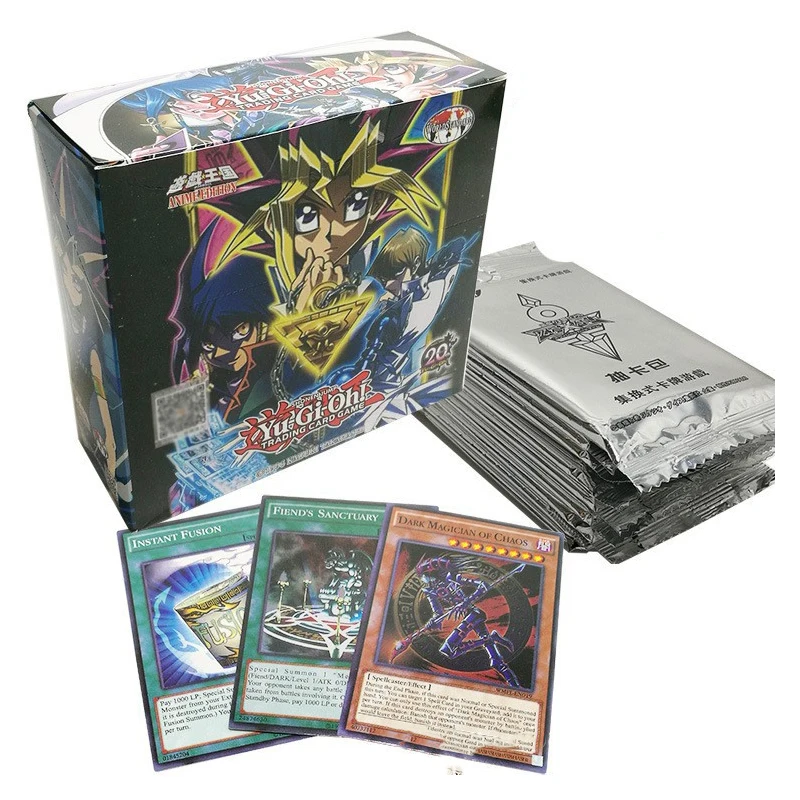 

216Pcs New Anime Yu-Gi-Oh Cards English Version Card Pack Fairy Battle Card Set Boxed Supplement Pack Duplicate Cards