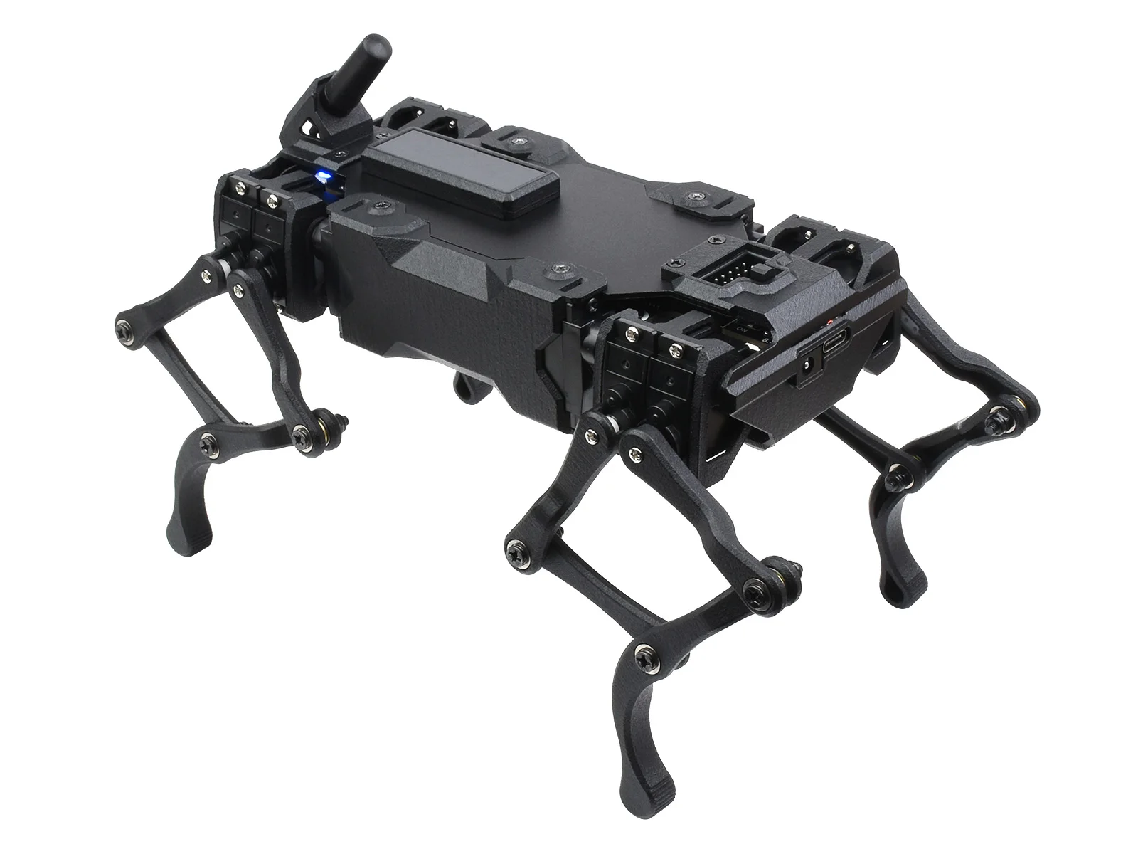 WAVEGO, 12-DOF Bionic Dog-Like Robot, ESP32  PI4B,  ν,  ,     ҽ