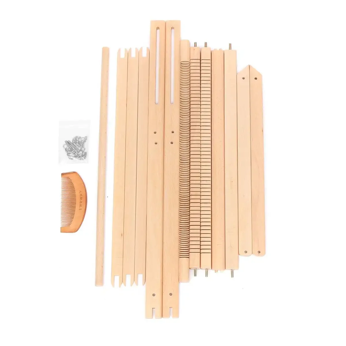 Multifunctional DIY Woven Set Wooden Weaving Loom Kit Hand-Woven Household Tapestry Scarf Loom Sewing Machine