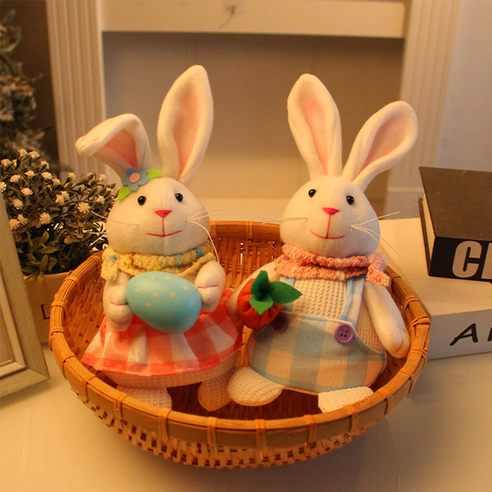 

Easter Bunny Gnome With Led Light Easter Rabbit Ornaments for Home Office Spring 2024 Easter Party Bunny Gnome Hanging Ornament