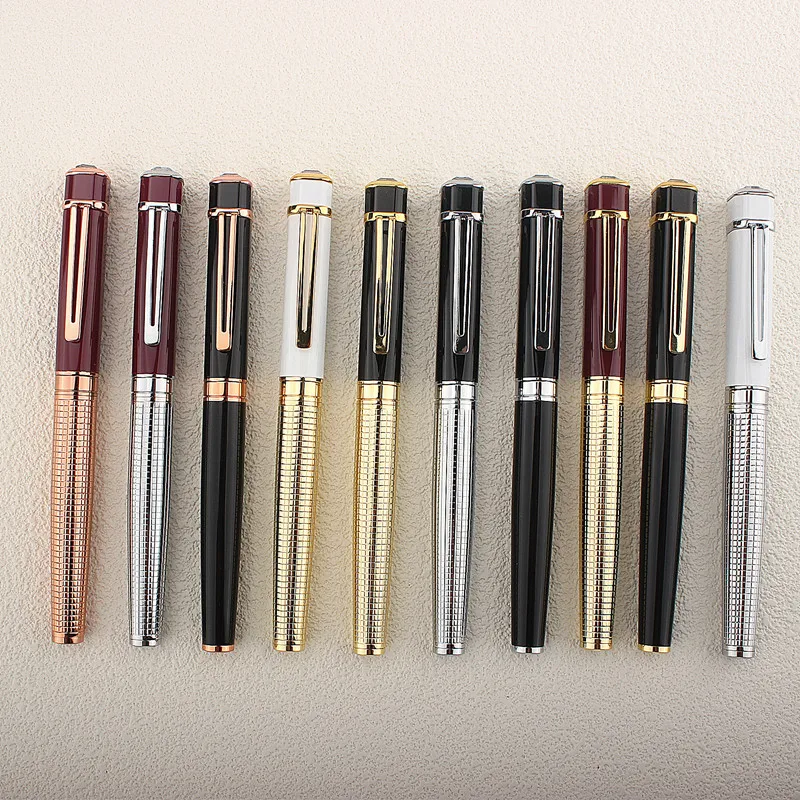 jinhao x159 medium nib fountaine pens high quality luxury ink pen 0 5mm pluma fuente caligraphy penna stilografica pennino High Quality 979 Business Office Fountain Pen Student School Stationery Supplies Ink Pens caligraphy pens