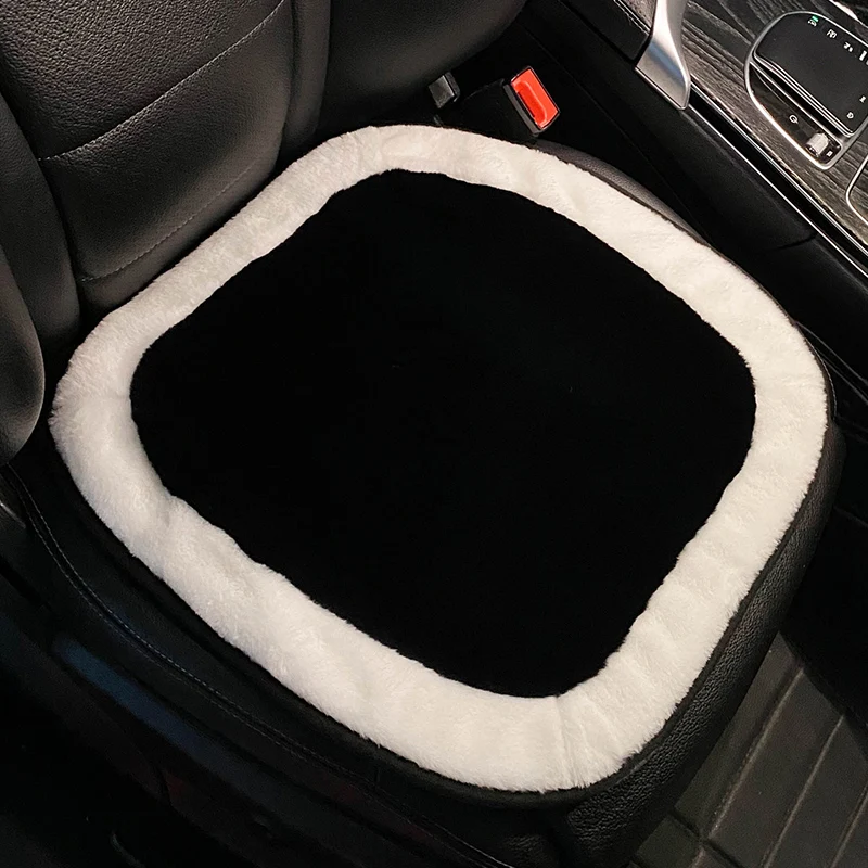 Universal Winter Warm Auto Sitzbezug Kissen Anti-Rutsch Vorderer Stuhl Sitz  Atmungsaktives Pad Auto Sitzschutz Sitzbezug Zubehör