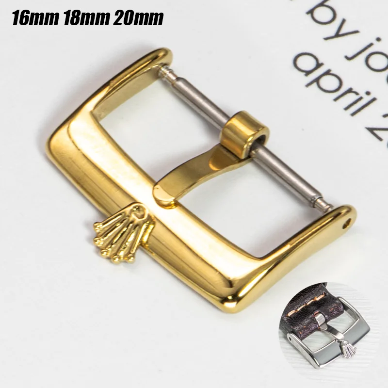 Watch Buckle Clasp 16mm 18mm 20mm Stainless Steel Accessories Replacement For Rolex