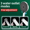 1 Piece Bathroom Handheld Shower Pressurized Helper 3 Functions High Pressure Water-Saving Shower Head Bathroom Accessories 6