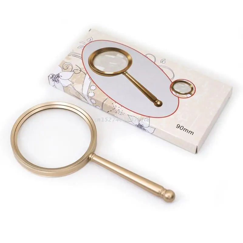 Handheld Magnifying Glass Reading Magnifier for Seniors & Kids