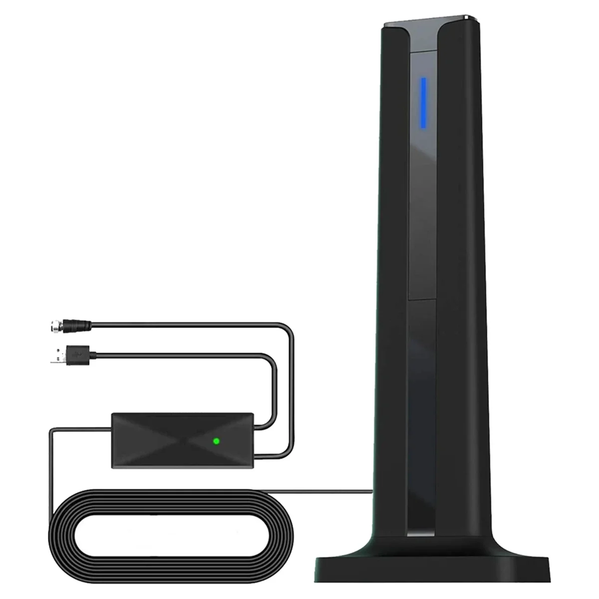 ABAN 4K 1080P HD 디지털 실내 증폭기 TV 안테나 120마일 장거리 HDTV 안테나 (증폭기 포함)