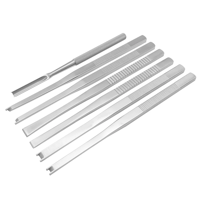 Surgical Instruments Nasal Bone Chisel Left And Right Double Head Protection Shovel