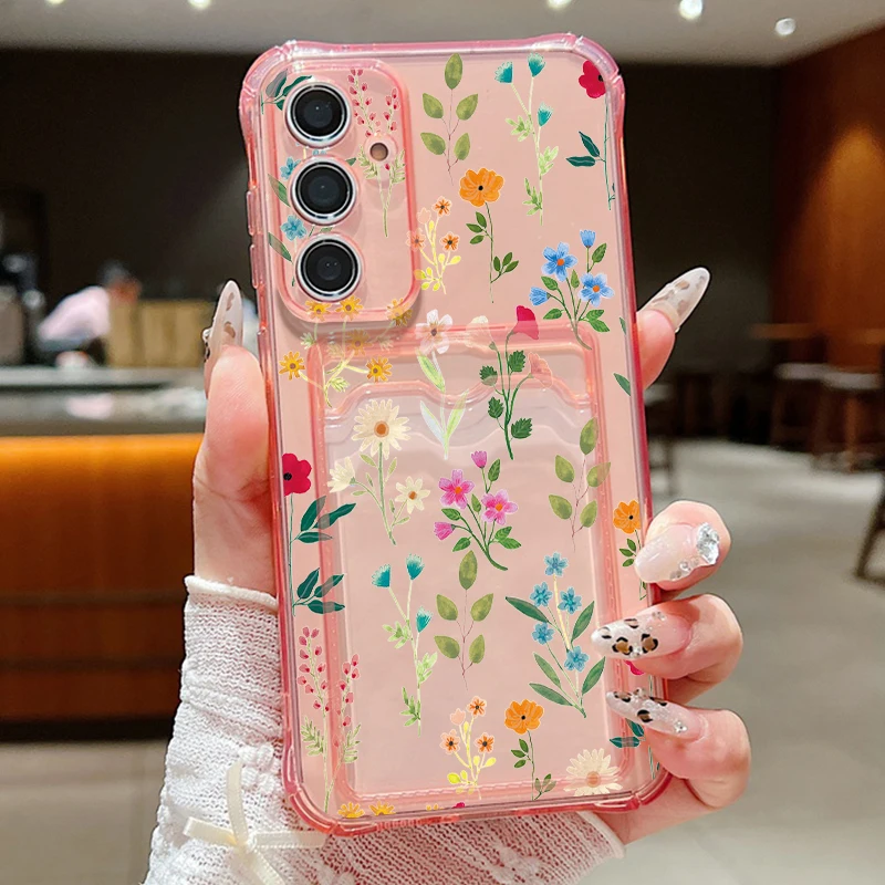 Vibrant Floral Phone Case - Colorful Flowers and Plants Design