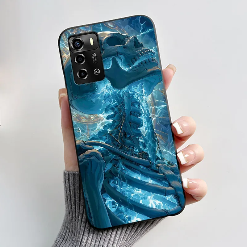 Luxury Dragon Matte Black Soft TPU Silicone Phone Case - Stylish and Durable Back Cover