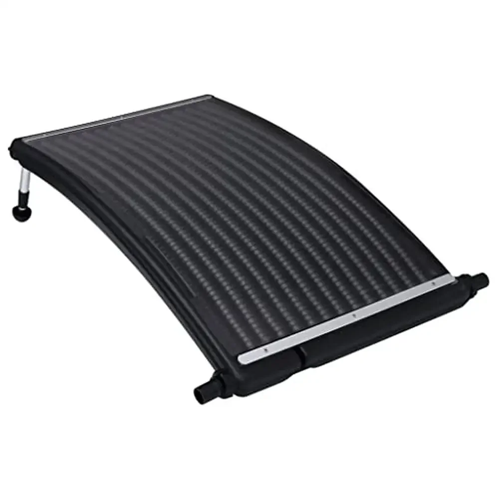 Solar Pool Heating System Eco-Friendly Above-Ground Pool Heater Adjustable Aluminum Panels Kit
