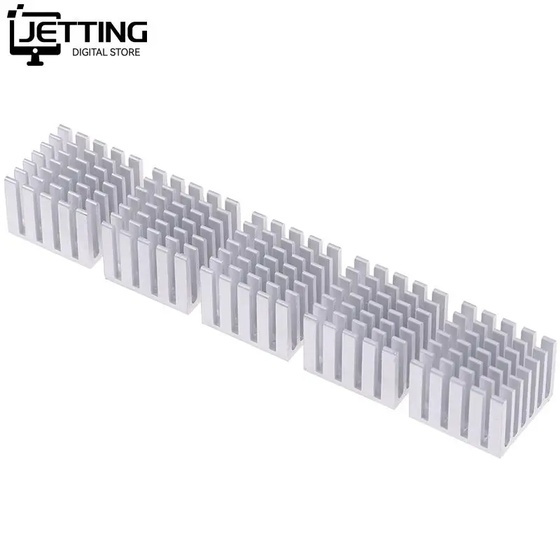 Acessórios de Resfriamento 20x20x10 mm Peças Faça Você Mesmo Dissipador de Calor Chip Gpu Dissipador de Calor de Alumínio - Imagem 4