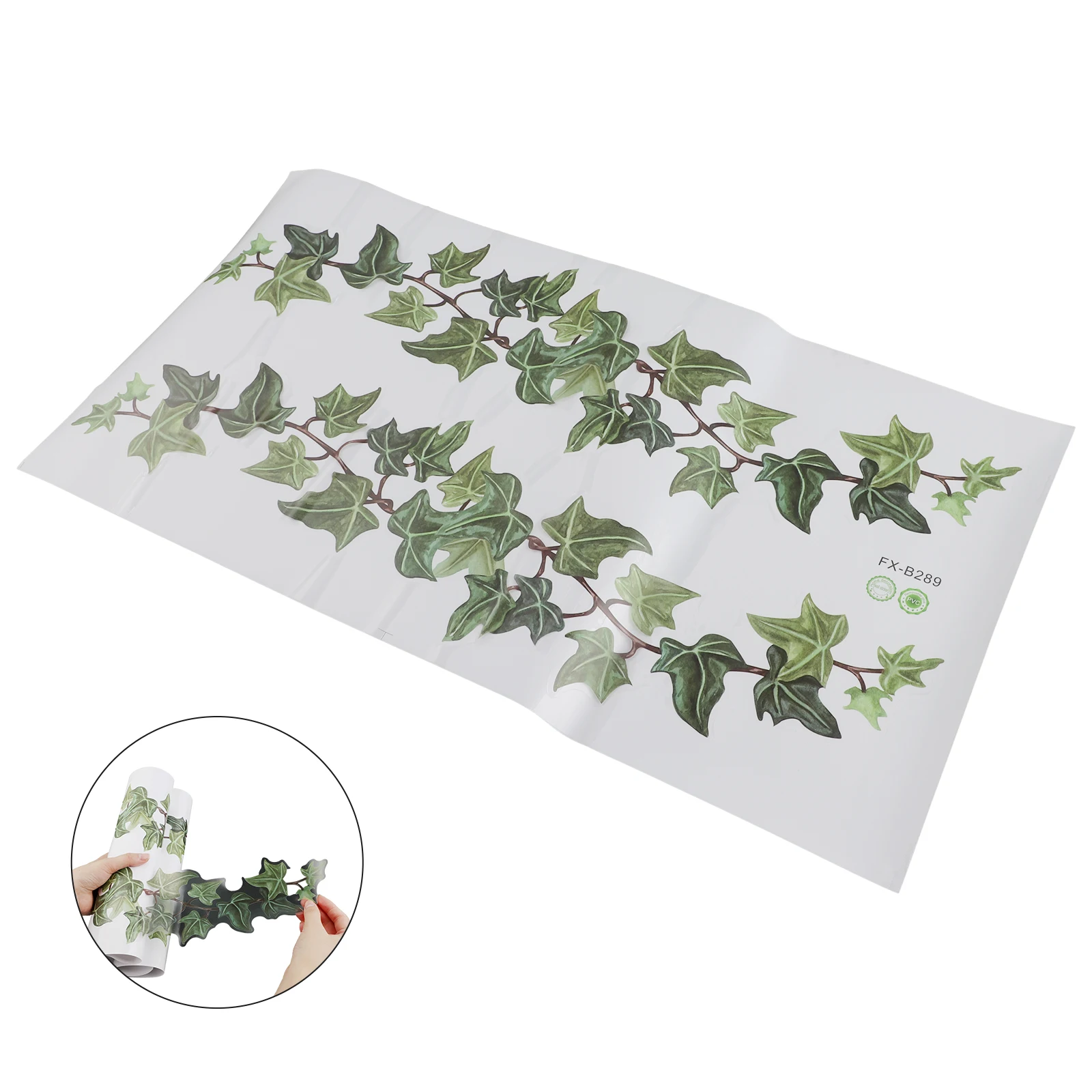 

Decal Wall Sticker Plants Room Stickers Wall Art 14*112cm Bedroom Decoration Decorative Green Vine Home Decor Leaves Living Room