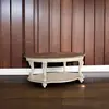 Realyn Casual Cottage Coffee Table, Antique White & Brown 5