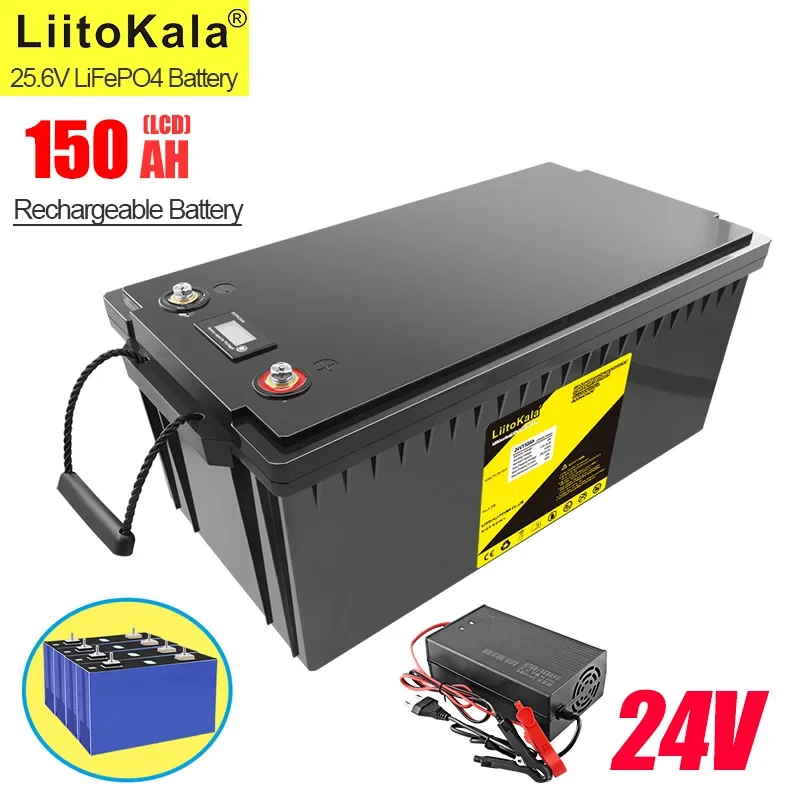

Аккумуляторная батарея LiitoKala, 24 В, 29,2 Ач, а, BMS