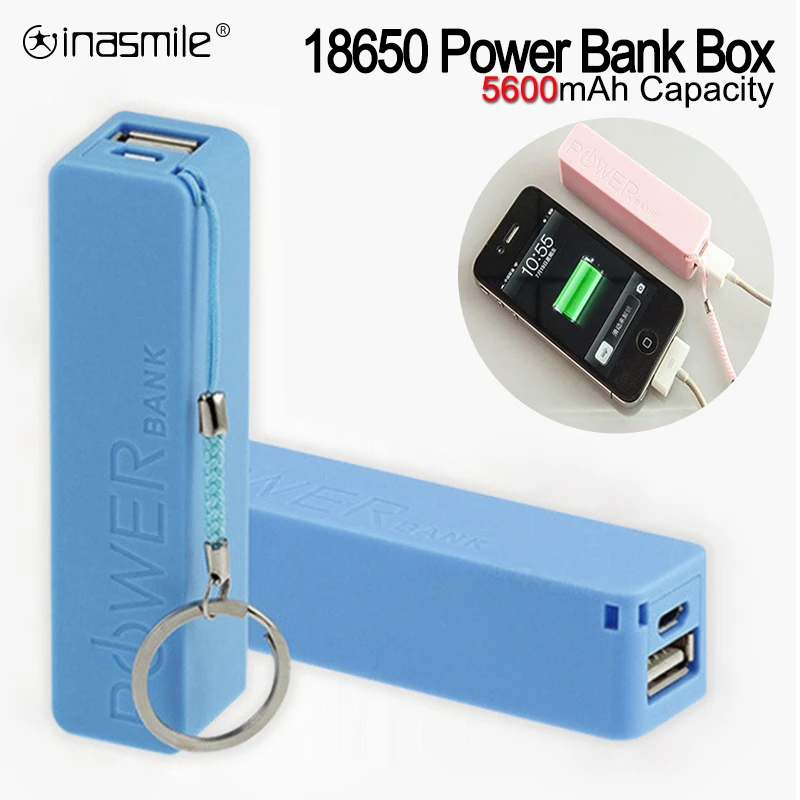 18650 Power Bank Shell 5V 5600mAh USB Charger Battery Holder Case for