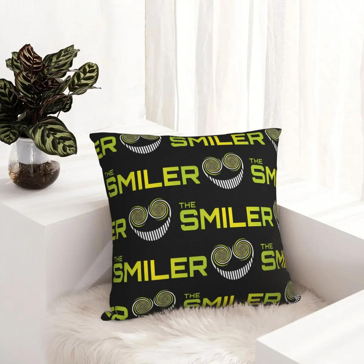 The Smiler Alton Towers 리조트 파크 스퀘어 베개 커버 폴리에스테르 침대 자동차 쿠션 커버 쿨 스로우 베개 케이스 40*40