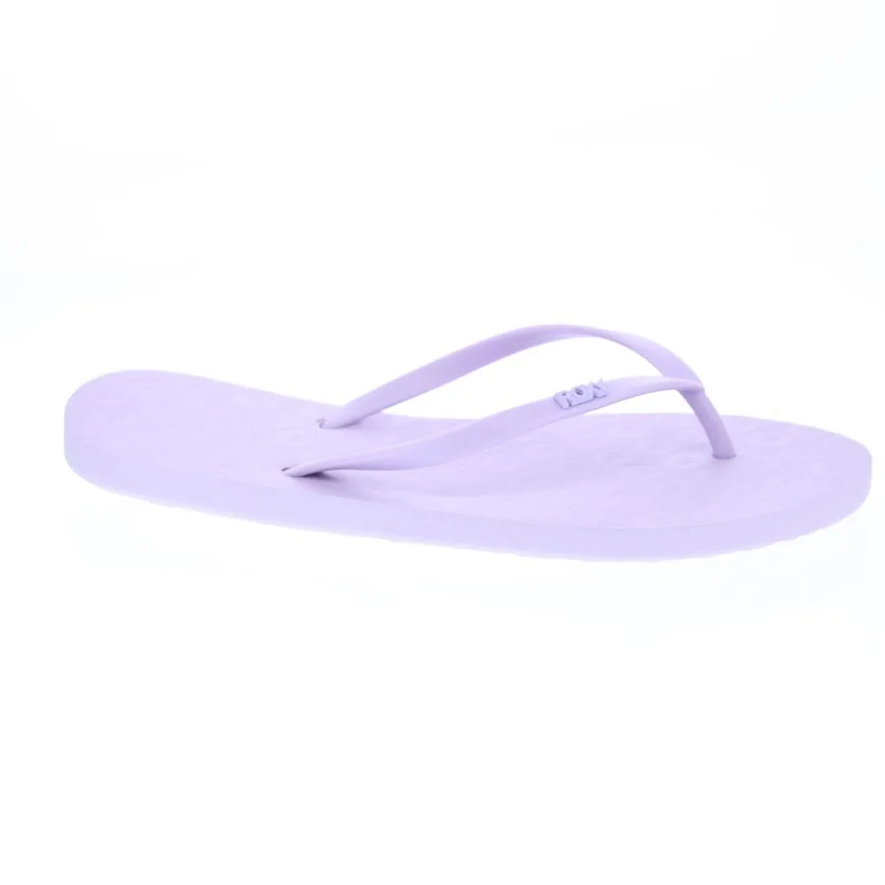 Roxy Mujer Chanclas Modelo Viva IV Color Violeta Moda Mujer Verano Sandalias 100 % Originales