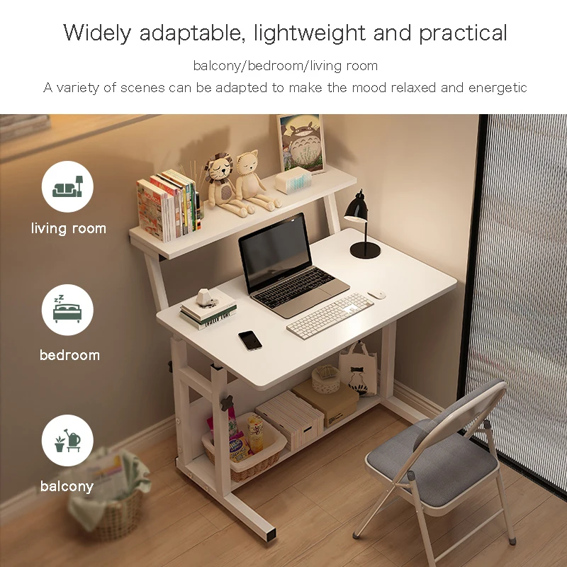 مكتب ألعاب 120 سم أبيض