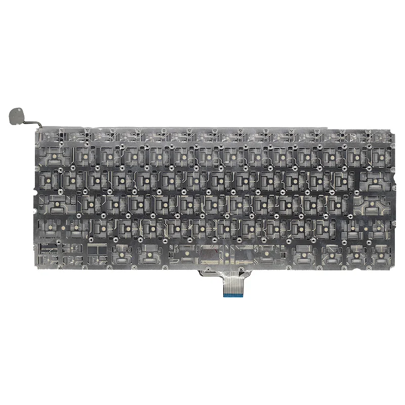 Teclado do Portátil para Macbook Pro 13 A1278 Eua Reino Unido Russo Alemão Francês Espanha Brasil Italiano Portugal pt Turquia tr Tailandês - Imagem 3