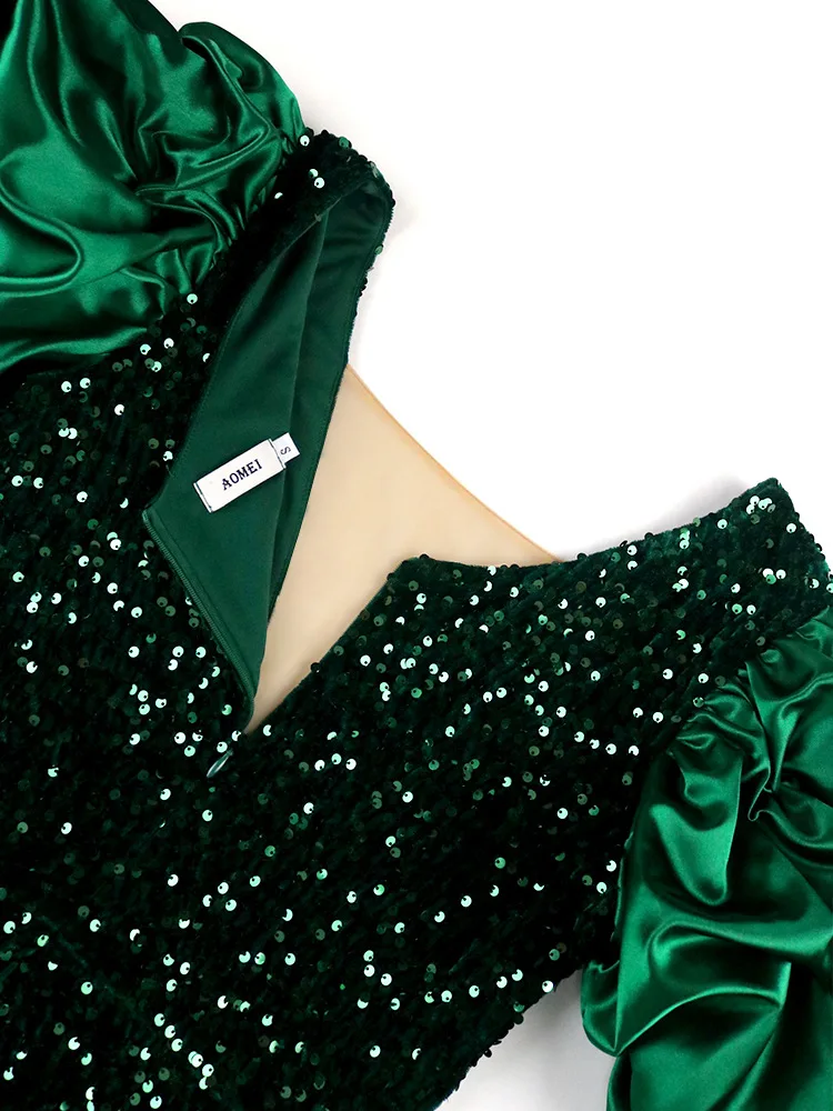 sequin christmas dress