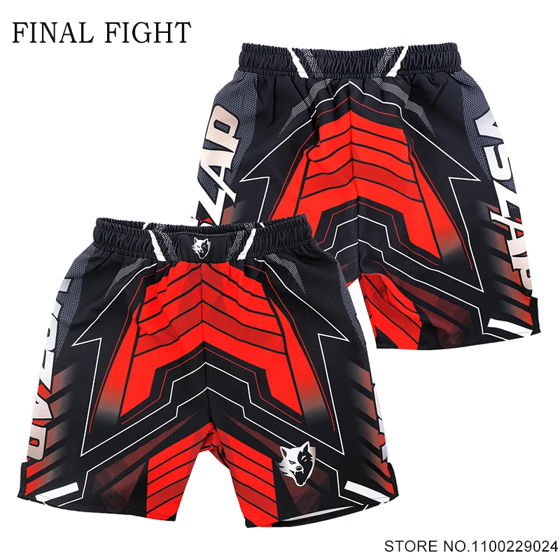 MMA Shorts 2024 New Muay Thai Pants Vszap Grappling Bjj Cage Fight Kickboxing Boxing Training Shorts Combat Martial Arts Trunks
