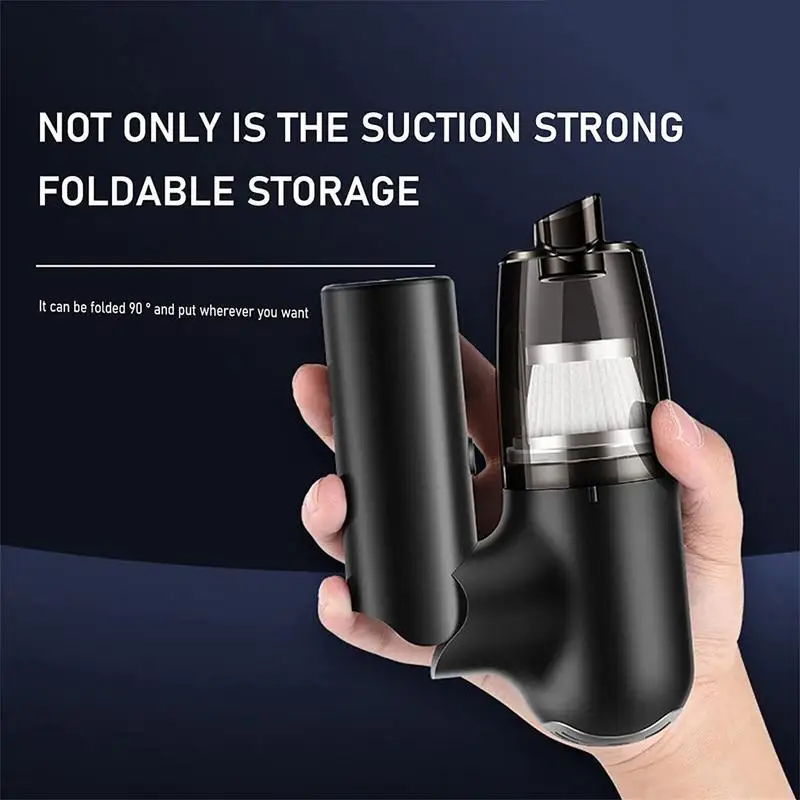 더스트 버니 이중 목적 휴대용 진공 청소기, 자동차 및 가정용 충전, 차량용 진공 청소기