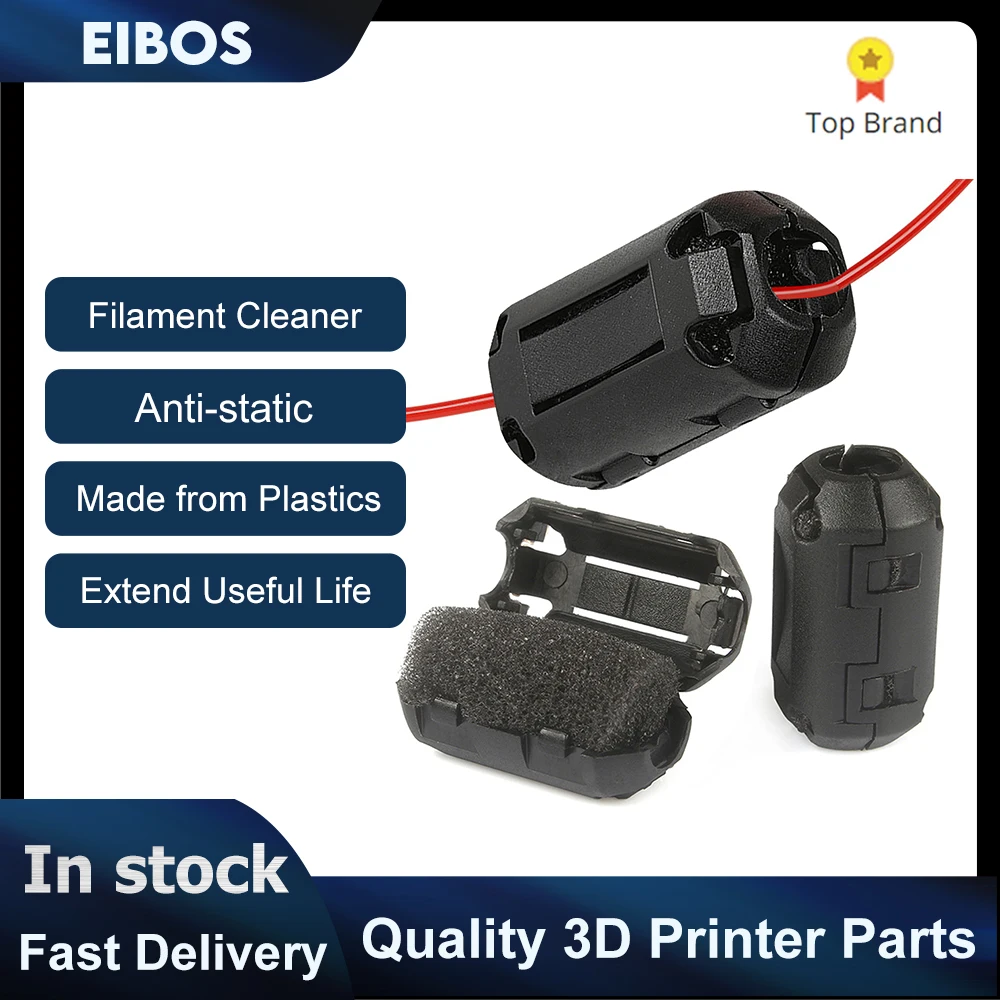 ABS PLA PETG 1.75MM Filament Filters Cleaner Blocks Dust Removal for a6 a8 cr-10 ender 3 PRUSA I3 nozzles hotend 3d printer part