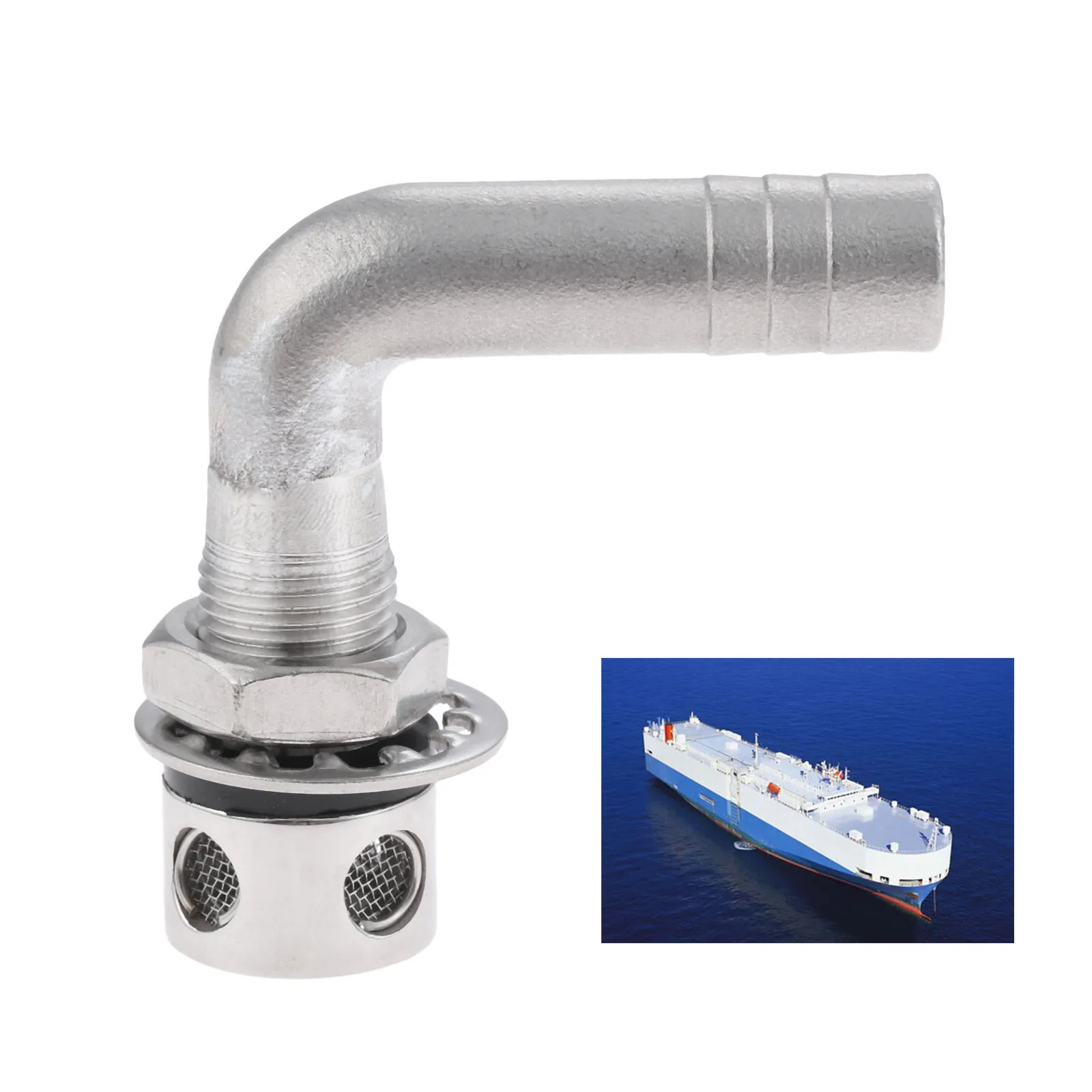 1pc 15mm Marine Grade Stainless Steel Boat Yacht Flush Mount 90 Degree Bend Fuel Water Diesel Gas Tank Breather Vent Ventilation marine yacht suitable for mercury volvo diesel engine generator qsd2 8 4 2 sea water filter
