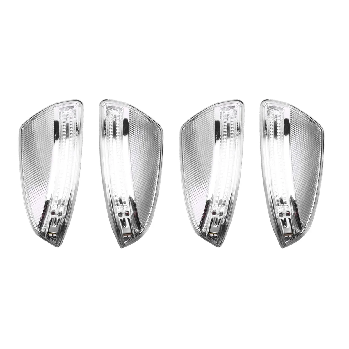

4x Left / Right W204 Door Rear View Mirror Side Mirror Turn Signal Lights for Mercedes for Benz Ml Class C-Class W204