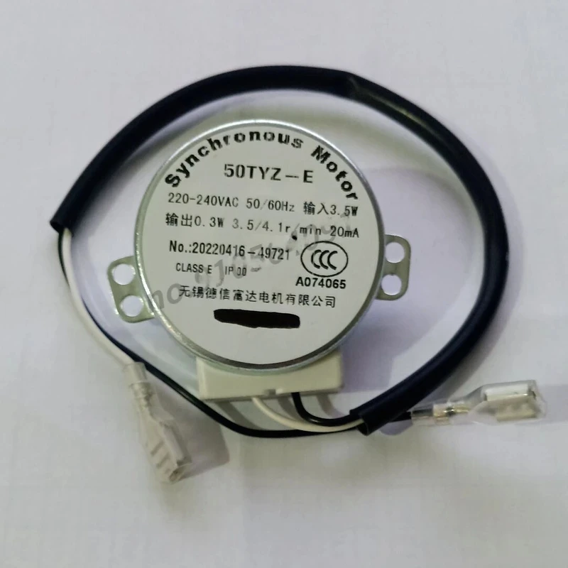 50TYZ-E Synchronous motor For ice cube machine 220V~240V 3.5/3W 3.5RPM AC motor for ice-making parts accessories ice cube machine motor
