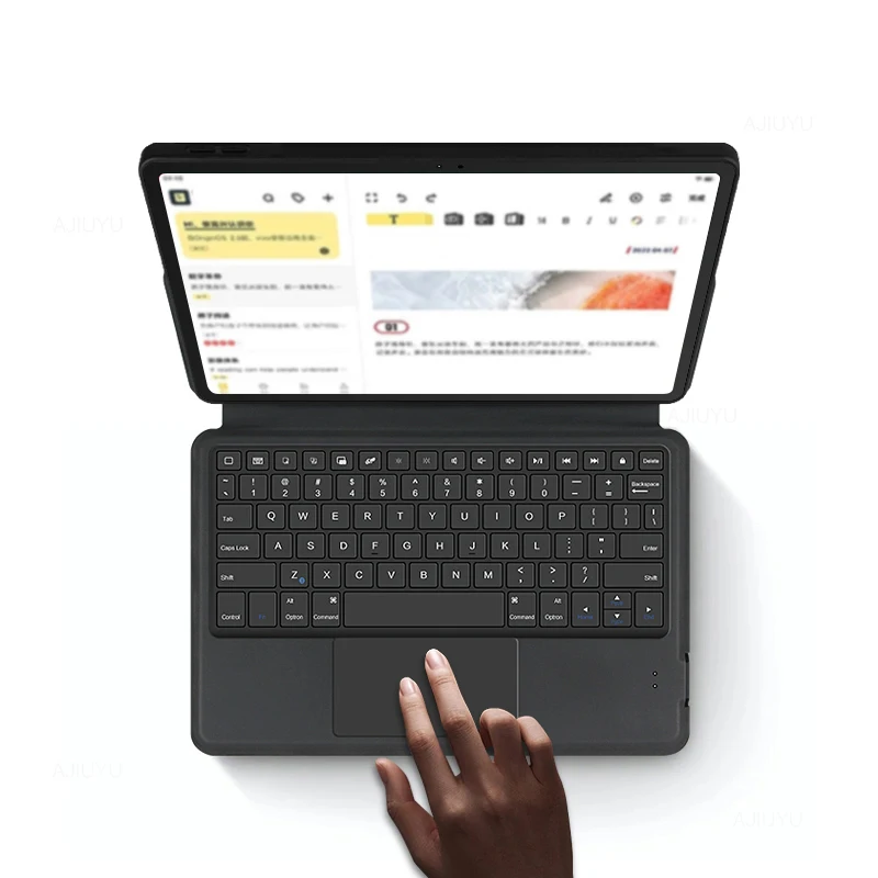 Capa de Teclado para Lenovo Xiaoxin Pad 11 Polegada Tab M11 Tb331fc Tablet Touchpad Teclado sem Fio Capa Protetora 2024 - Imagem 3