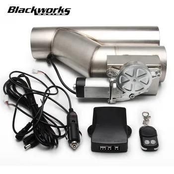 Universal 2.5" / 3" Electric Exhaust Cutout Kit 1